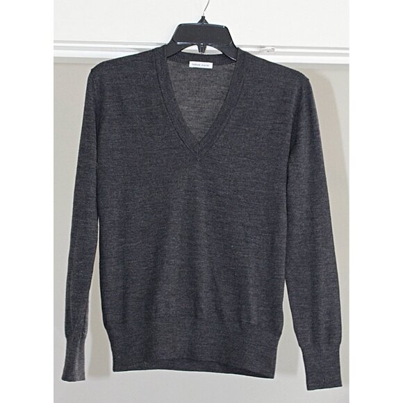 Tomas Meier  *formerly Bottega Veneta - Deep V-Neck Lightweight Wool Pullover XS - Picture 8 of 9